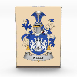 Kelly Coat of Arms Photo Block
