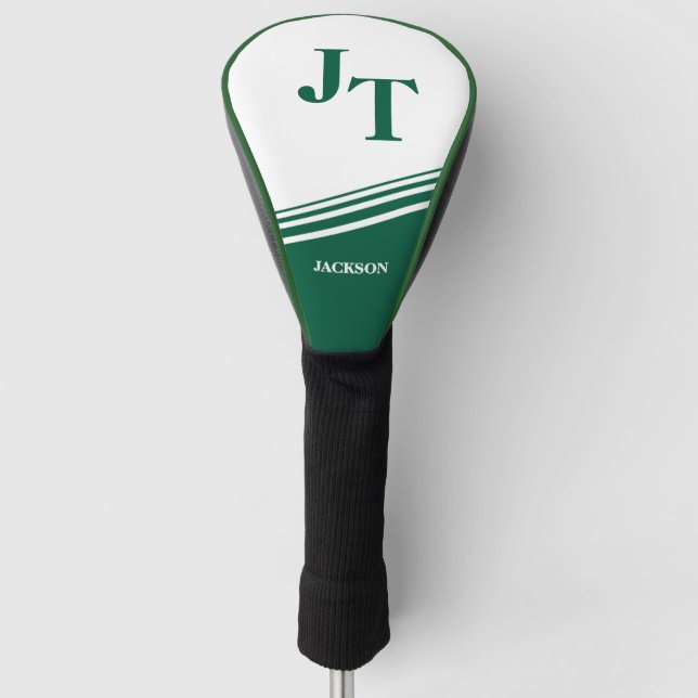 Kelly Green Custom Golf Headcover (Vorderseite)