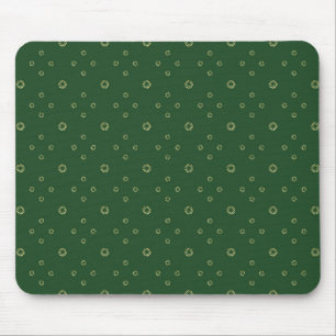 Kelly Green   Golden Zinnia Sun Mousepad