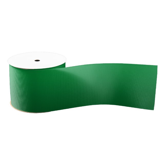 Kelly Green Gradient Ripsband (Spule)
