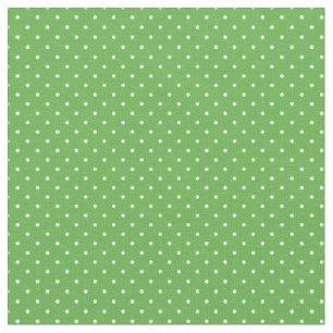 Kelly Green Kleine Punkte Stoff