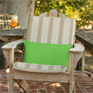 Kelly Green Outdoor Lumbar Kissen