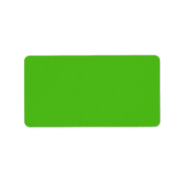 Kelly Green Solid Color Adressaufkleber