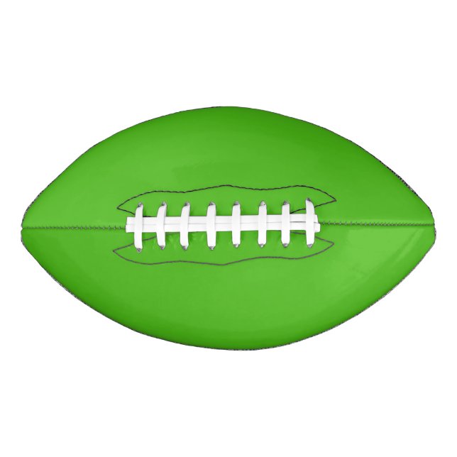 Kelly Green Solid Color Football (Vorderseite)