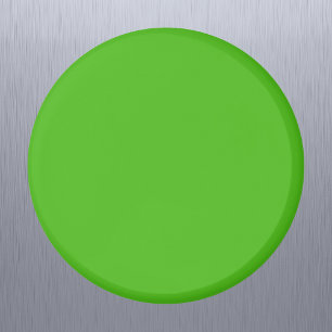 Kelly Green Solid Color Magnet