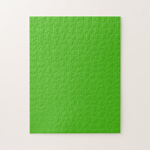 Kelly Green Solid Color Puzzle