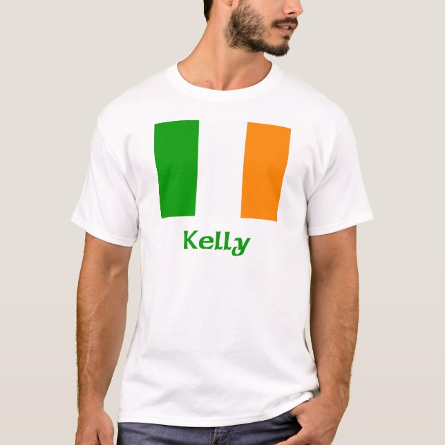 Kelly-Iren-Flagge T-Shirt (Vorderseite)