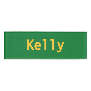 Kelly Name Tag Namenschild