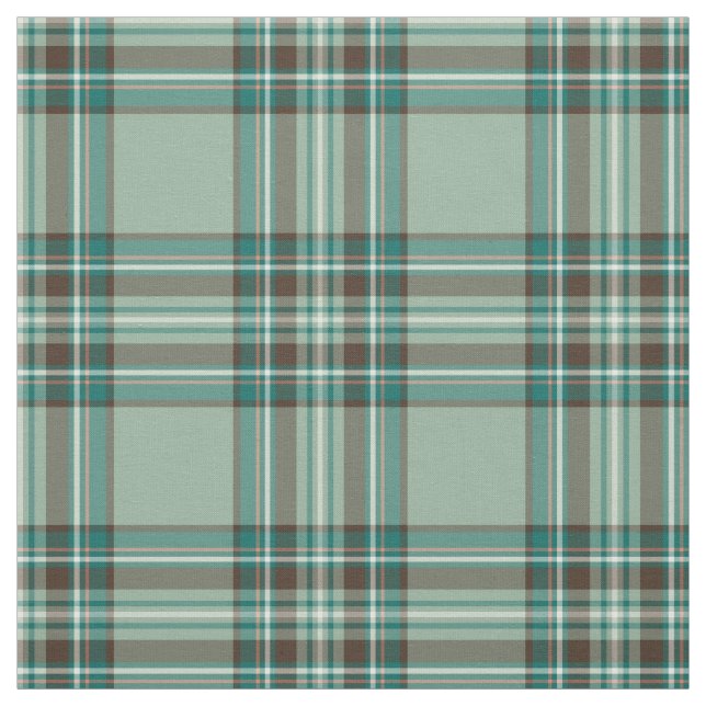 Kelly Tartan Pattern Mint Green Irish Kariert Stoff (Muster)