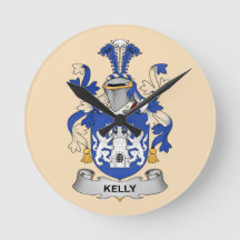 Kelly-Wappen-Uhr