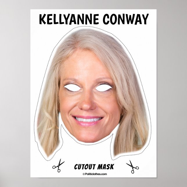 KELLYANNE CONWAY Halloween Mask Poster (Vorne)