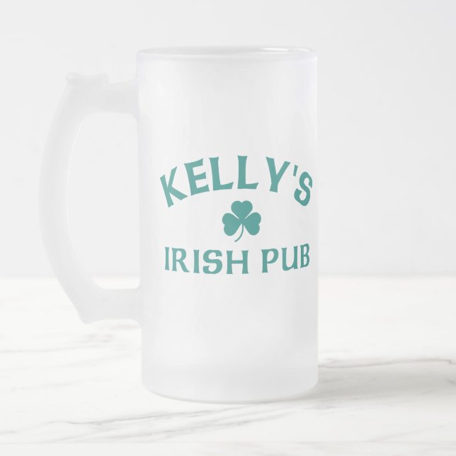 Kelly's Irish Pub Mattglas Bierglas (Links)