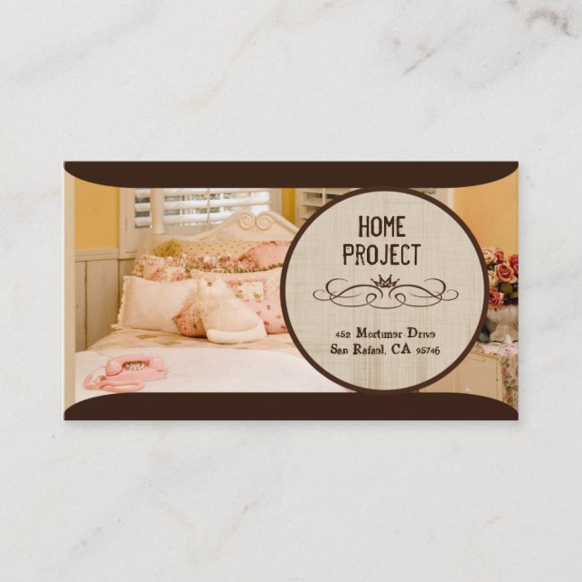 Kelly's Zuhause Project Business Cards Visitenkarte (Vorderseite)