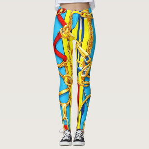 KELN, STRAPS UND KETTEN LEGGINGS