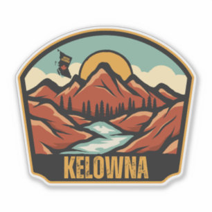 Kelowna, British Columbia Aufkleber