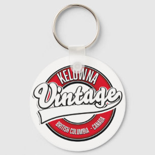 Kelowna British Columbia Kanada Logo Schlüsselanhänger