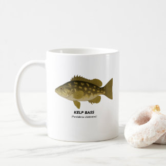 Kelp Bass - Meerestiere in Kalifornien Kaffeetasse