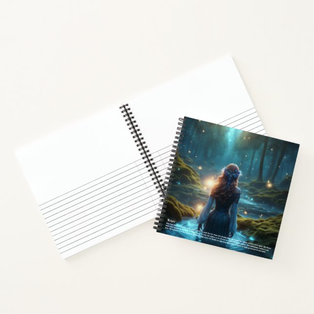 Kelpie Folklore Notizbuch (Innenseite)