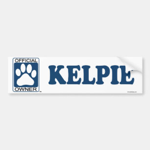 Kelpie-Schwarzes Autoaufkleber