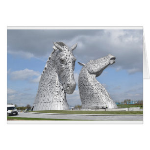 Kelpies , Helix Park , Falkirk , Schottland