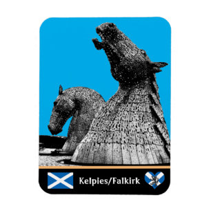 Kelpies & Statues in Falkirk / Scotland Art Verein Magnet