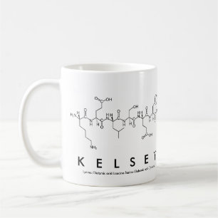 Kelsey Peptid-Namen-Tasse Tasse