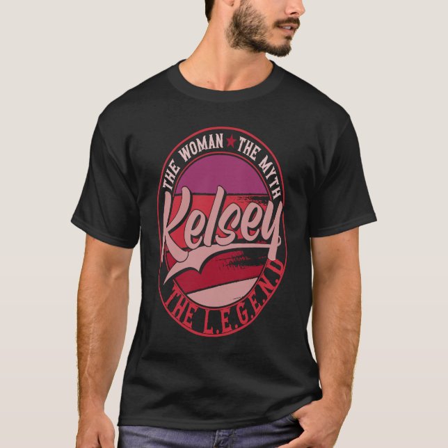 Kelsey the Lady of Myth the Legend T-Shirt (Vorderseite)