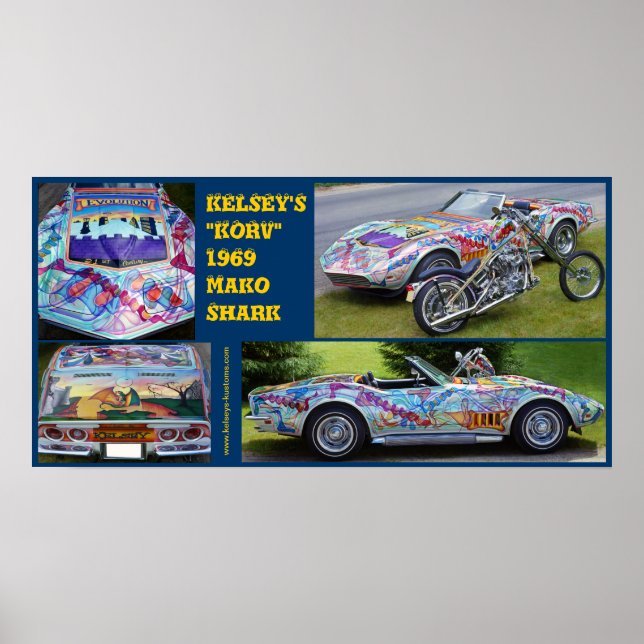 Kelseys' "Korv" Poster (Vorne)