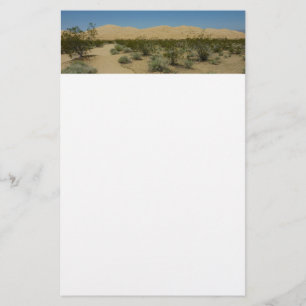 Kelso-Dünen im Mojave-Nationalpark Briefpapier