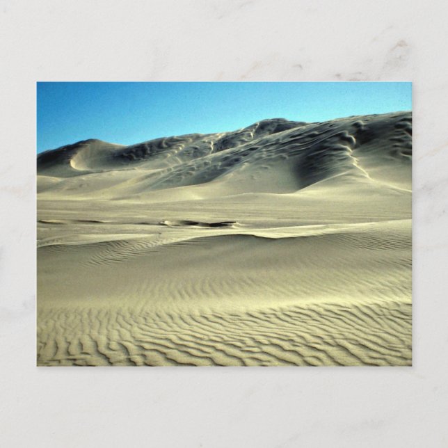 Kelso Dunes, in der Nähe von Death Valley, Kalifor Postkarte (Vorderseite)