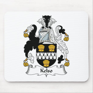 Kelso-Familienwappen Mousepad