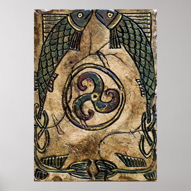 Kelte Fish Poster (Vorne)