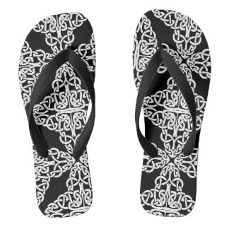 Keltenkreuz Erwachsene Flip Flops