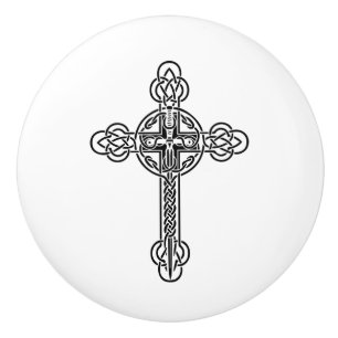 Keltenkreuz Keramikknauf