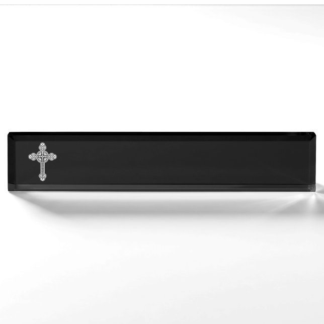 Keltenkreuz Namensplakette (Vorderseite)