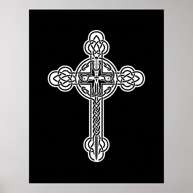 Keltenkreuz Poster (Vorne)
