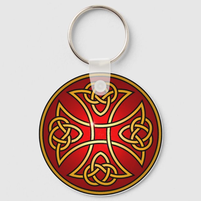 Keltenkreuz Schlüsselanhänger (Vorderseite)