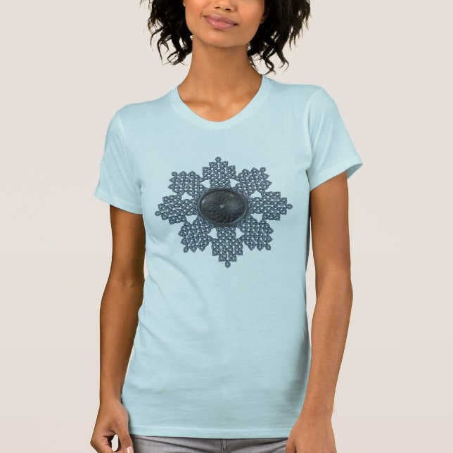 Keltische Blume T-Shirt (Vorderseite)
