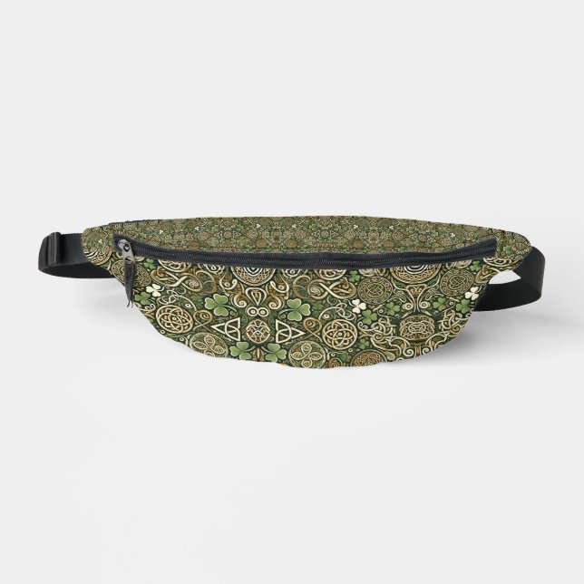 Keltische Blüte Bauchtasche (Vorderseite)