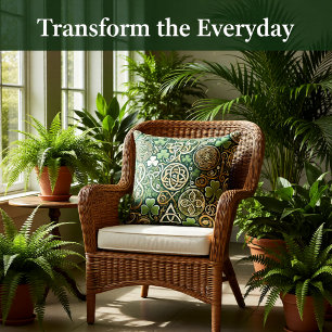 Keltische Blüte Kissen