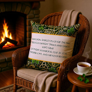 Keltische Blüte Kissen