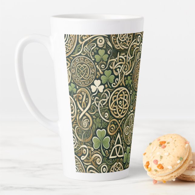 Keltische Blüte Milchtasse (Beispiel)