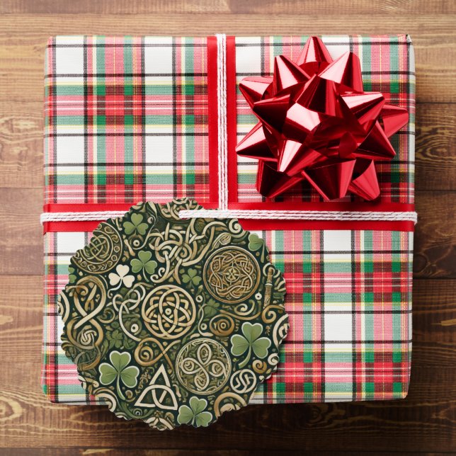 Keltische Blüte Ornament Karte (Insitu (Geschenk))