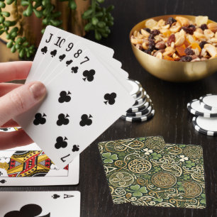 Keltische Blüte Spielkarten