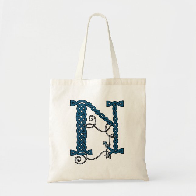 Keltische Buchstabe- Ntasche Tragetasche (Vorne)