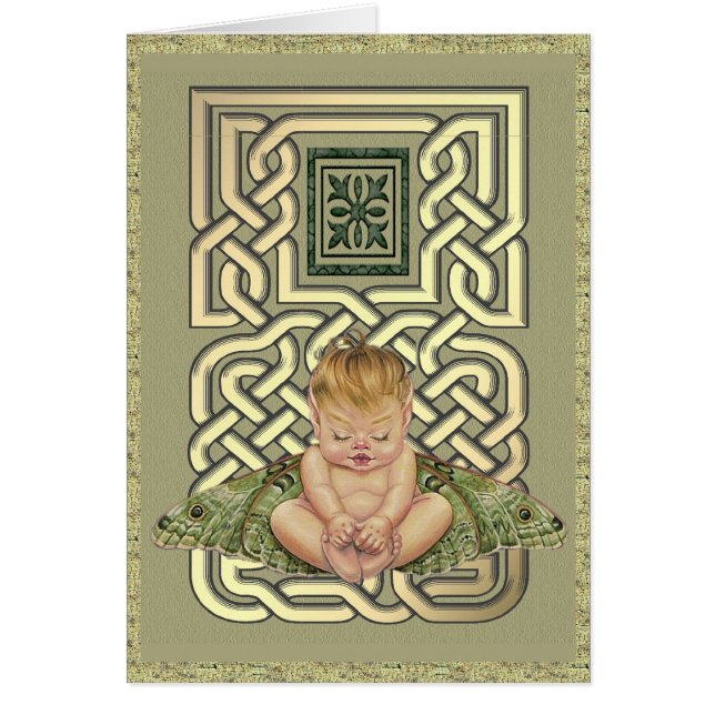 Keltische dekorative Schmetterlings-Fee (Vorne)