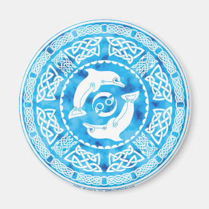 Keltische Dolphin Magnet