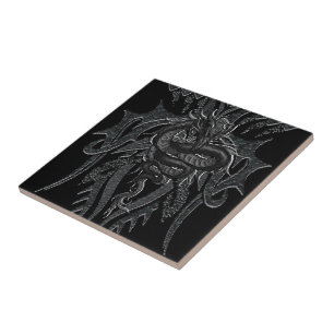 Keltische Drache-Fliese Fliese