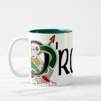 Keltische Drache-Tasse O'Rourke