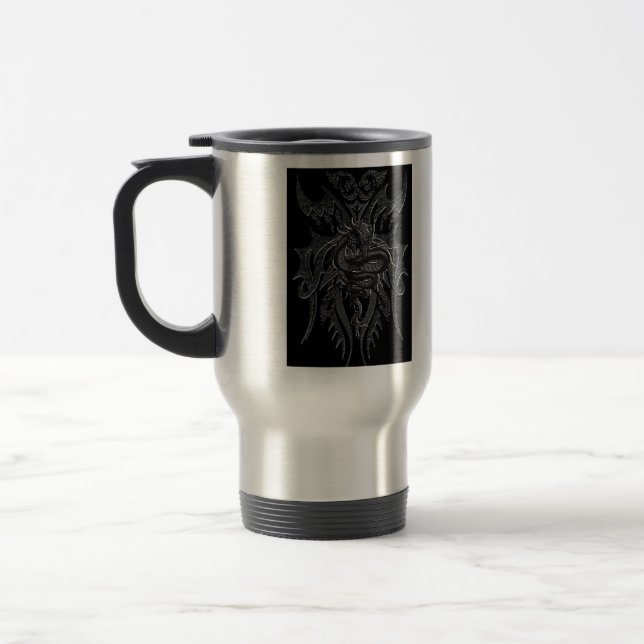 Keltische Drache-Tasse Reisebecher (Links)